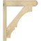 Ekena Millwork Balboa Rough Sawn Craftsman Outlooker, Douglas Fir, 6"W x 24"D x 28"H OUT06X24X28BOA04RDF - alternate 2